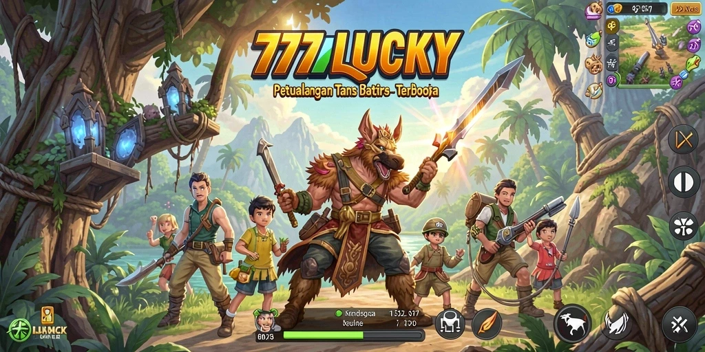 Gameplay <strong>777LUCKY</strong> menampilkan aksi eksplorasi dalam dunia terbuka yang menakjubkan.