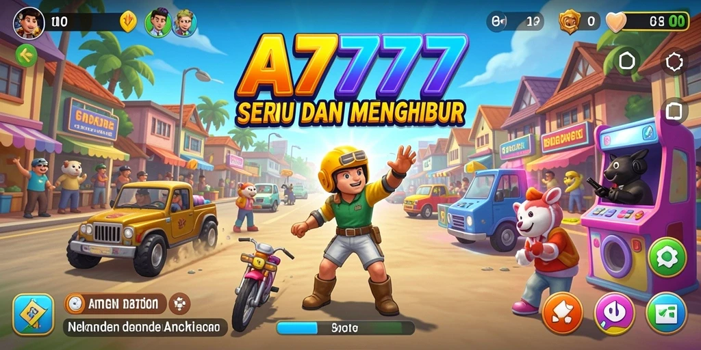 Screenshot gameplay A7777 yang menunjukkan keseruan saat bermain.