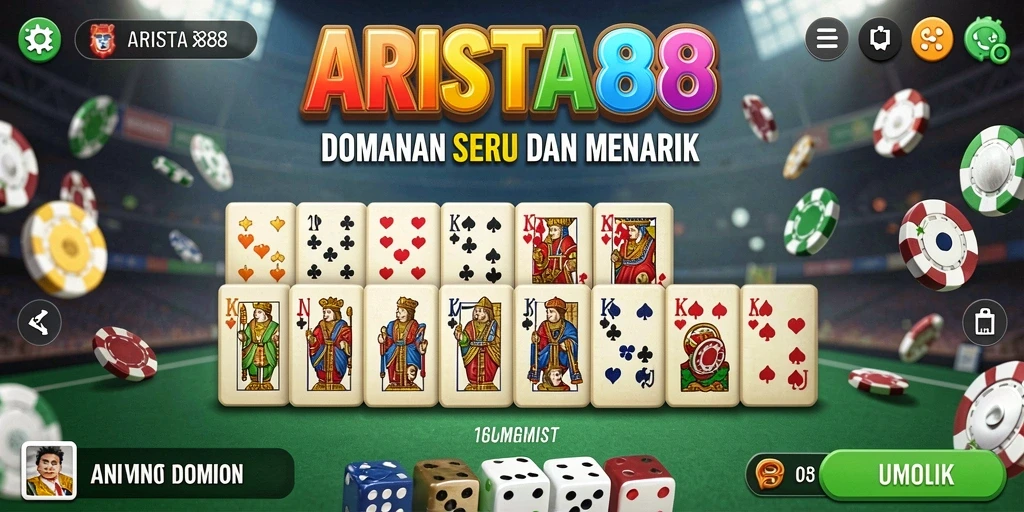 Tampilan menarik dari gameplay ARISTA88 yang seru.