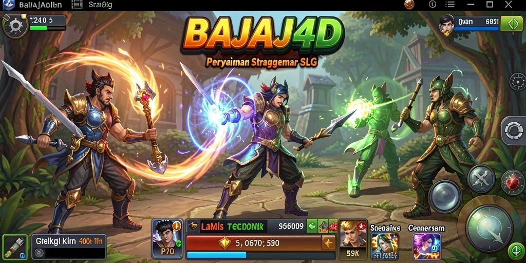 Tampilan gameplay menarik di BAJAJ4D dengan strategi mendalam.
