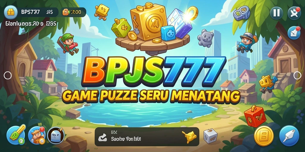 Tampilan gameplay seru dalam game puzzle BPJS777.