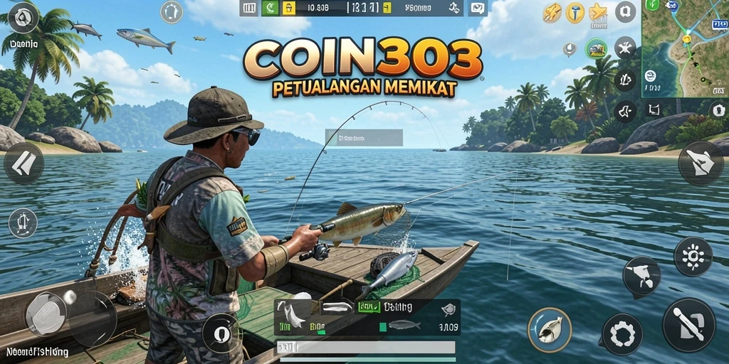 Tangkapan ikan yang menakjubkan dalam permainan COIN303.