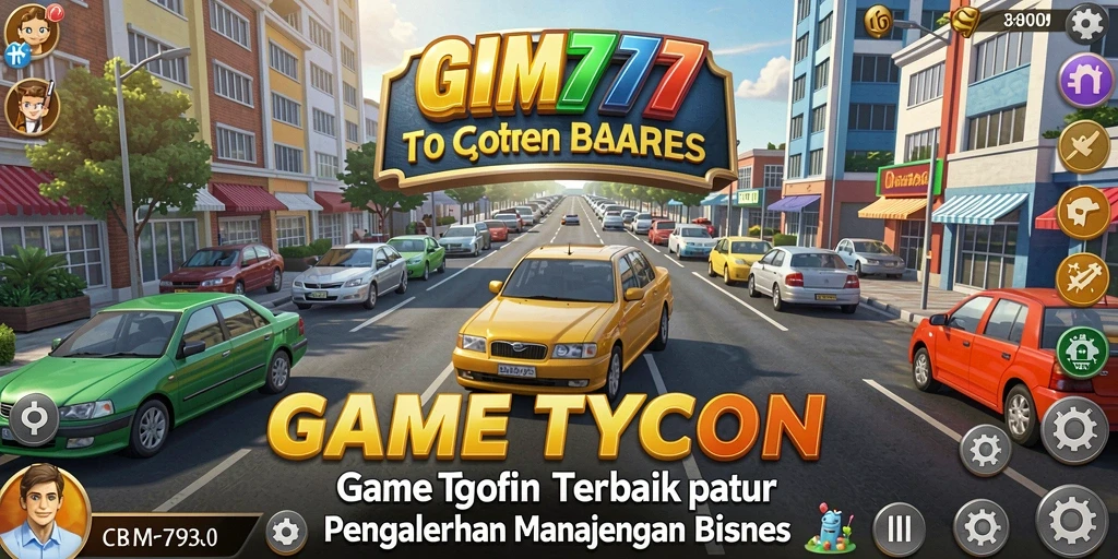 Tampilan gameplay Tycoon yang mendebarkan dan penuh strategi.