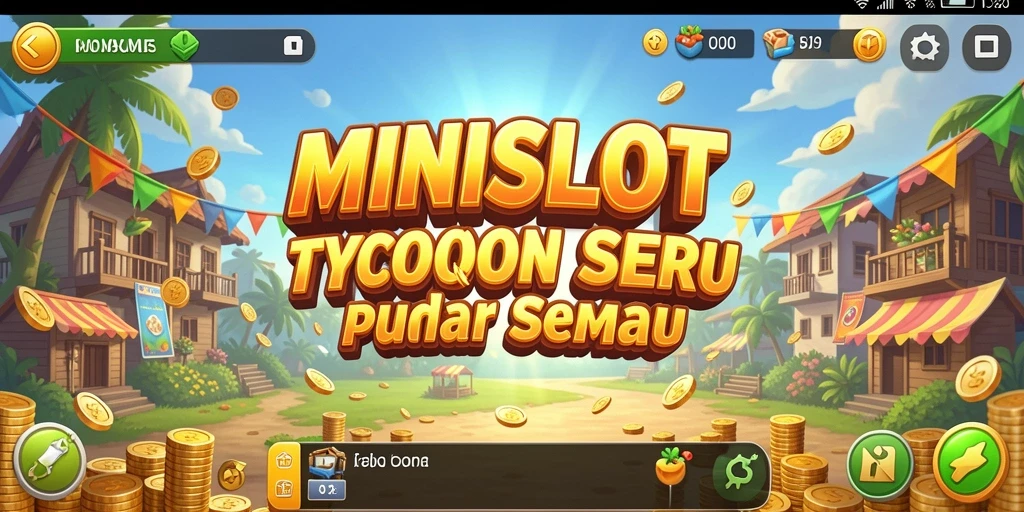 Tampilan gameplay MINISLOT yang menarik dan mengasyikkan.