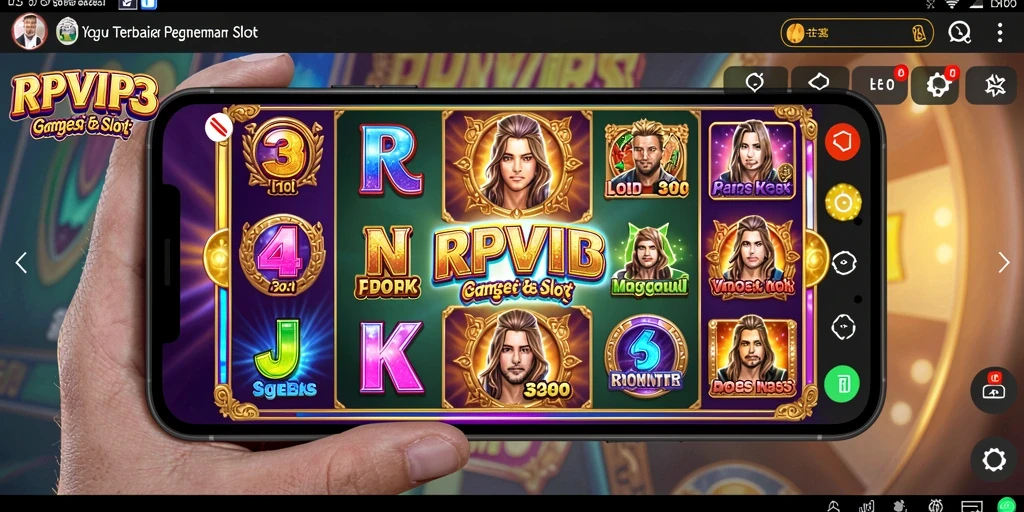 Tampilan screenshot RPVIP3 dengan gameplay slot yang seru.
