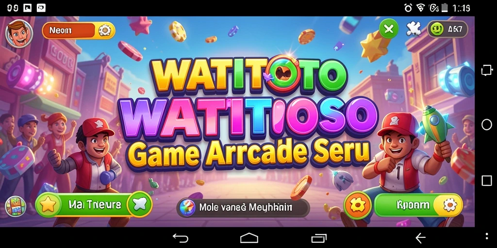 Screenshot gameplay WATITOTO yang menampilkan aksi seru dan tantangan.