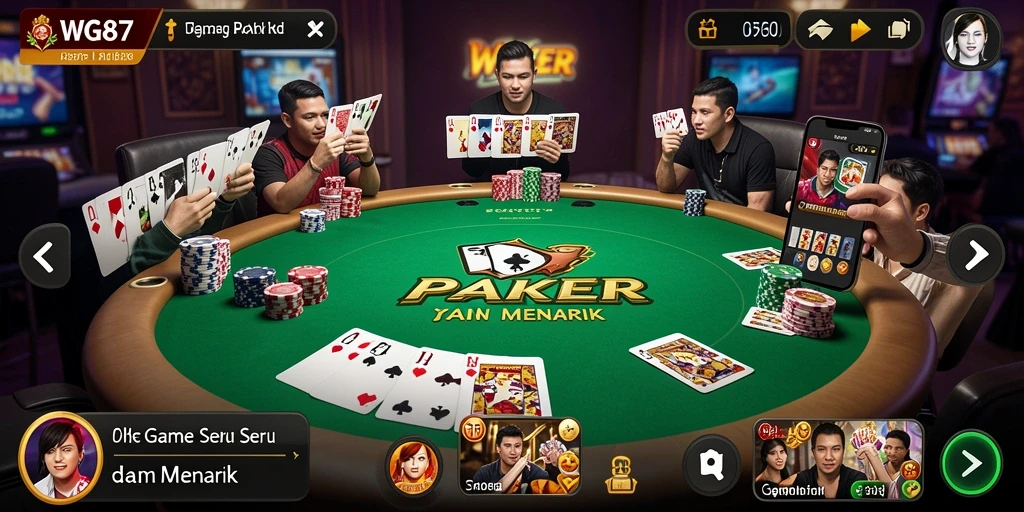 Tangkapan layar menunjukkan gameplay menegangkan dari WG87.